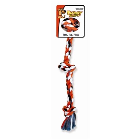 Flossy Chew Tug- 3 Knot Large- 0.64 Lbs.